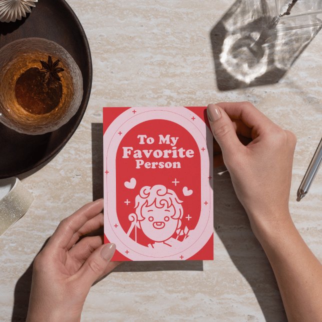 Till min favoritperson julkort (Skapare uppladdad)