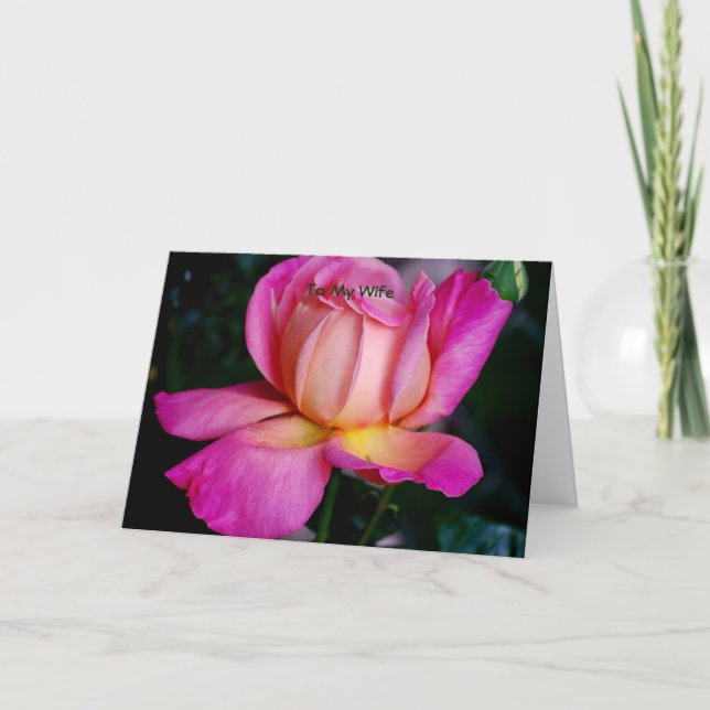 till min fru helgkort (Framsida)