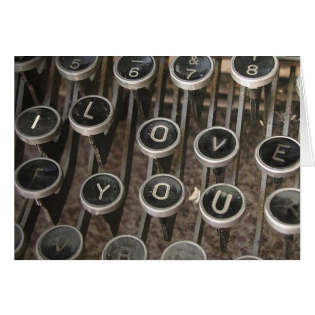 Till min gamla man hälsningskort (Framsidan Horizontal)