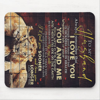 Till min gåva från Make, Personlig närvarande Musmatta