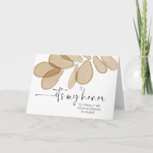 Till min Groom Make-Bröllopsdag Gifta sig Kort