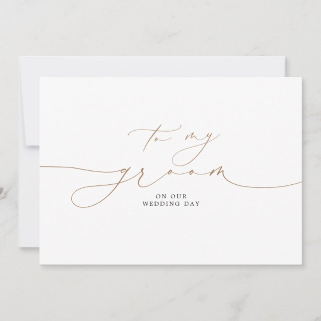 Till min grupp på vår Bröllopsdag Elegant (Framsida)