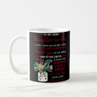 Till min kära dotter i juridik kaffemugg