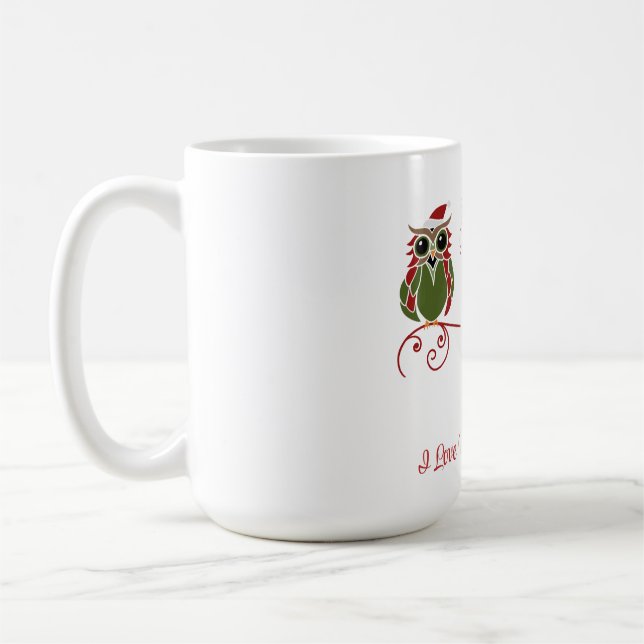 Till min Kärlek en jul till tillsammans Kaffemugg (Vänster)