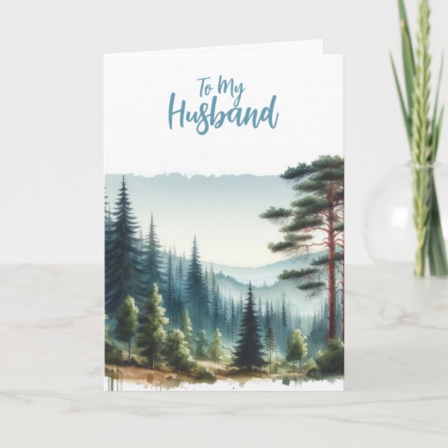 Till min make Återhämtningskort Tack Kort (Framsida)