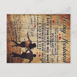 Till min Make-design Brev till honom Loful Gif Meddelande Vykort