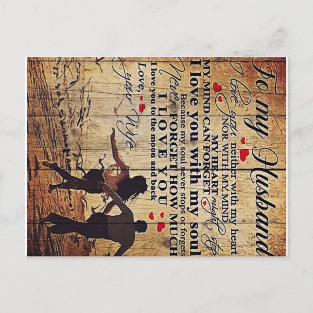 Till min Make-design | Brev till honom | Loful Gif Meddelande Vykort (Framsida)