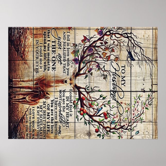 Till min make-design | Brev till make Poster (Framsidan)