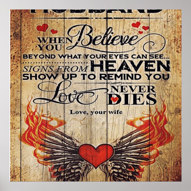 Till min Make-design | Kärlek Brev som har gett ho Poster (Framsidan)