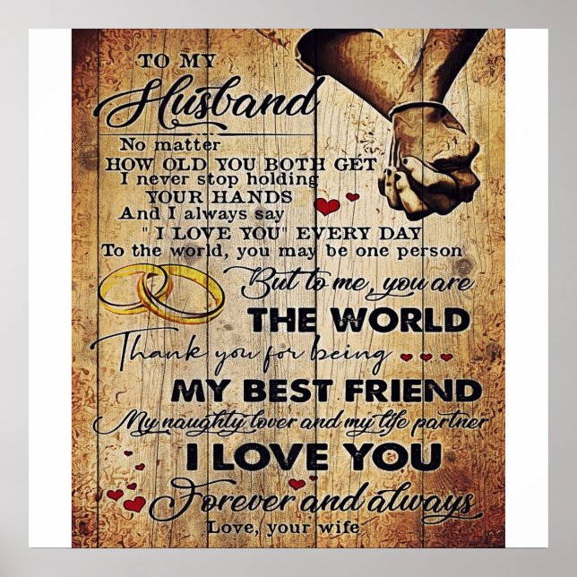 Till min Make-design | Kärlek Brev till honom | Poster (Framsidan)