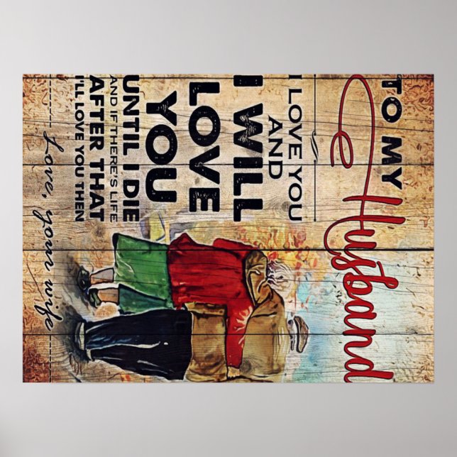 Till min Make-design | Kärlek Brev till honom | Poster (Framsidan)