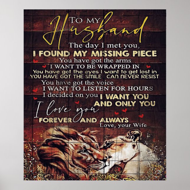 Till min Make | House Dekoration Gift Poster (Framsidan)