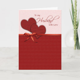 Till min make på Alla hjärtans dag Helgkort