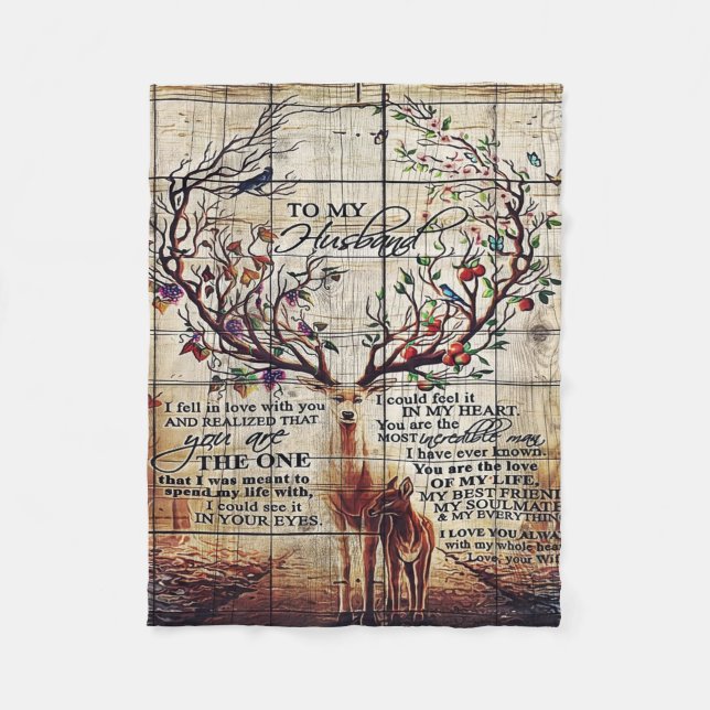 Till min Make | Perfekt för Make Fleecefilt (Framsidan)