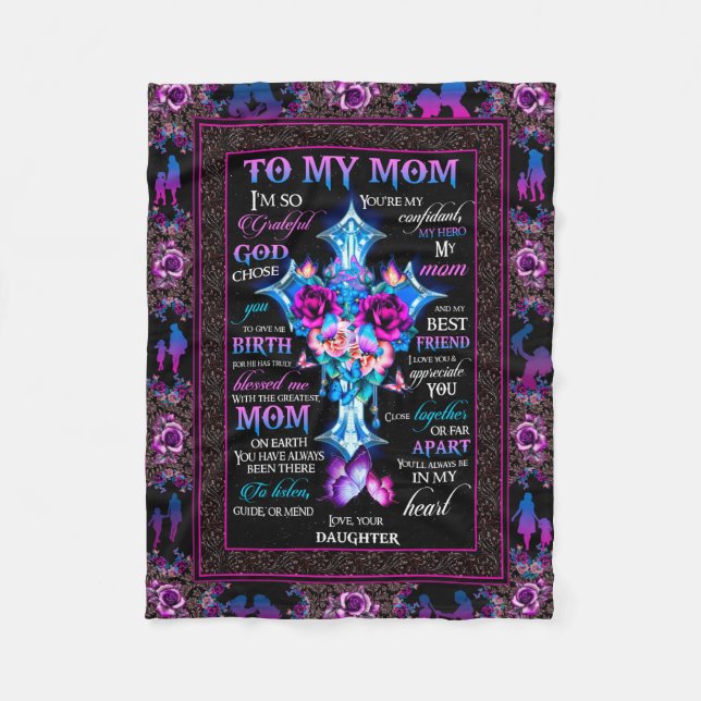 till min mamma-filt från Son, filt till mamma (Framsidan)