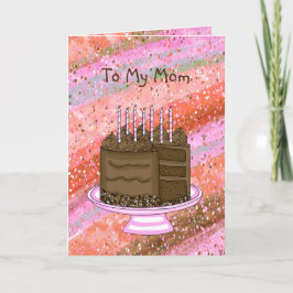 Till min Mamma | GRATTIS PÅ FÖDELSEDAGEN Kort