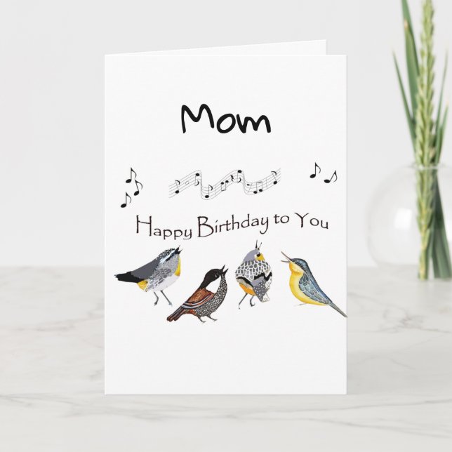 TILL MIN MAMMA OCH MIN BÄSTA VÄNENDE BIRTHDAY KORT (Framsida)