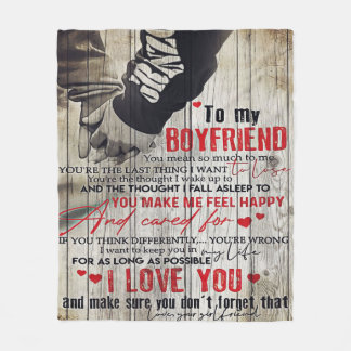 Till min man-gåva, Personlig till min Make Fleecefilt