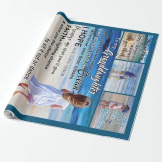 Till min mordotter Beach och Sea min solsken Presentpapper