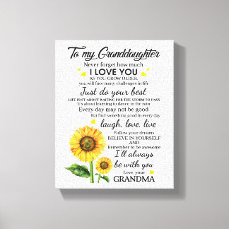 Till min mordotter canvastryck