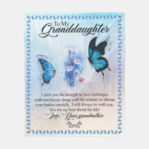 Till min mordotter från Kärlek Fleecefilt