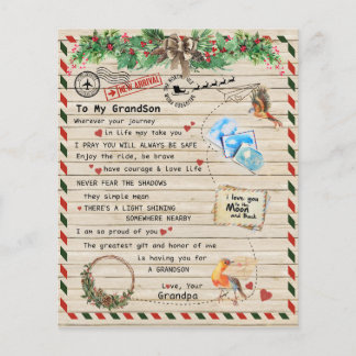 Till min morson Gift, morson och morfar, Bird Kärl Flygblad