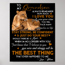 Till min morson poster