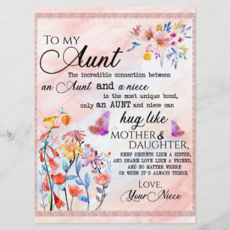 Till min Moster-gåva från Niece Meny