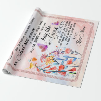 Till min Moster-gåva från Niece Presentpapper