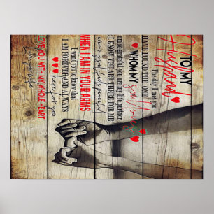 Till min närvaro i Make Nyhet, hem Poster