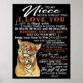Till min Niece Poster