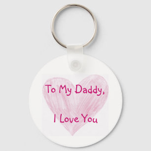 Till min pappa nyckelring