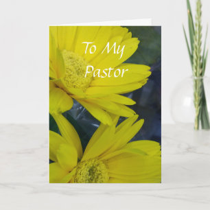 Till min pastor tack kort