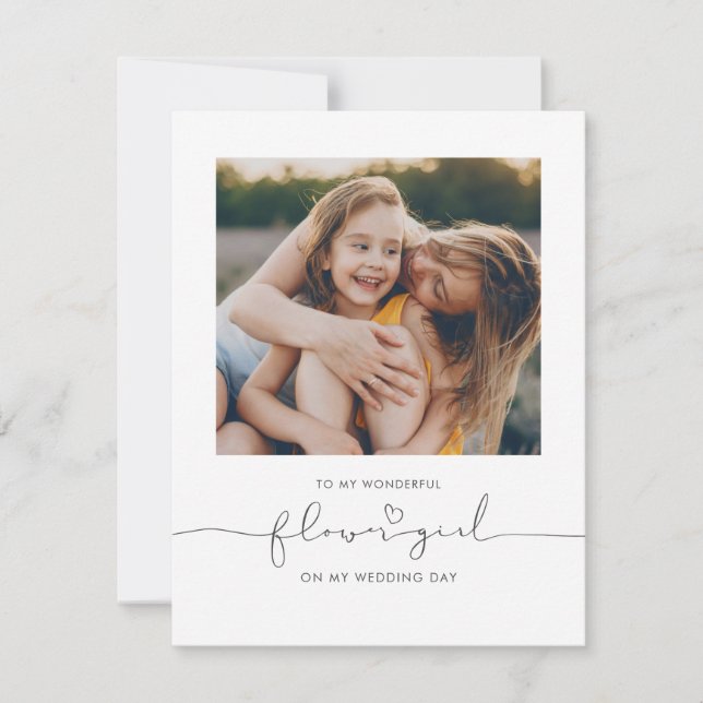 Till min skolflicka på min Bröllopsdag Cute (Framsida)