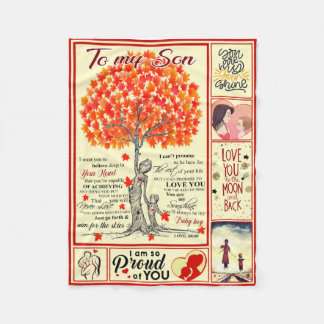 Till min son Blanket Fleecefilt