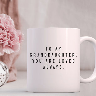 Till min sondotter DU ÄR ÄLSKAD Alltid Kaffemugg