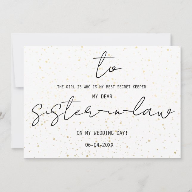 Till min svärmästare på vår Bröllopsdag (Framsida)