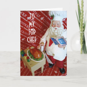 TILL MIN TOPPCHEF I CHRISTMAS HELGKORT