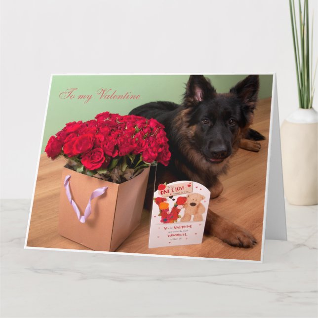 Till min valentin kort (Framsida)