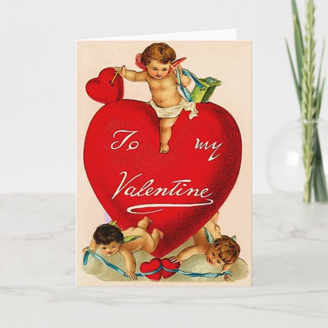 Till min Valentine Helgkort (Framsida)