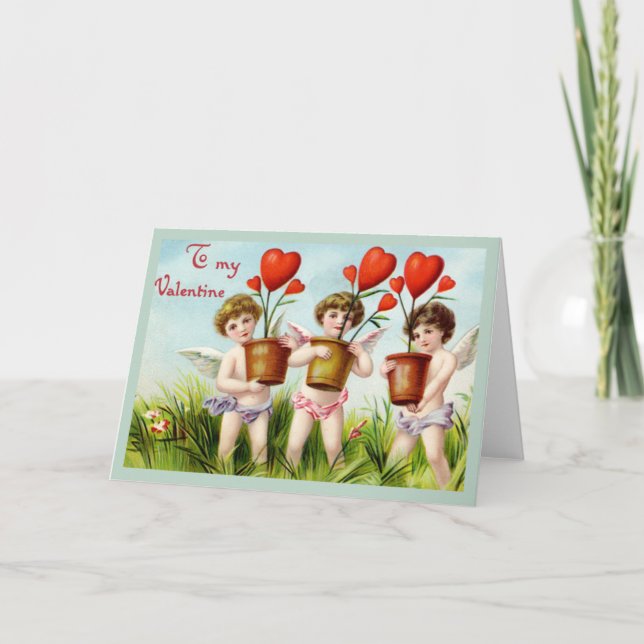 Till min Valentine Helgkort (Framsida)