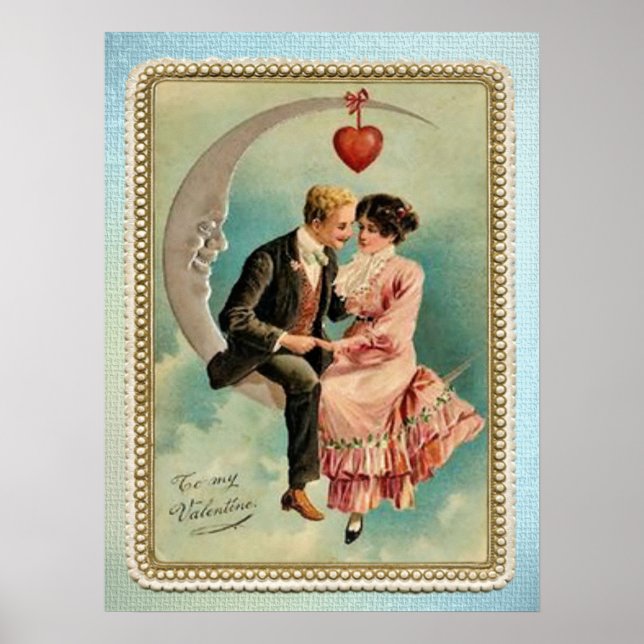 Till min Valentine Poster (Framsidan)