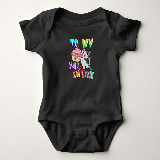Till min Valentine T Shirt (Framsida)