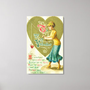 Till min valentinkvinna canvastryck