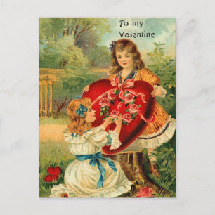 Till min valentinvykort helg vykort