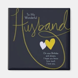 ***TILL MIN WONDERFUL MAKE PÅ BIRTHDAG*** MAGNET