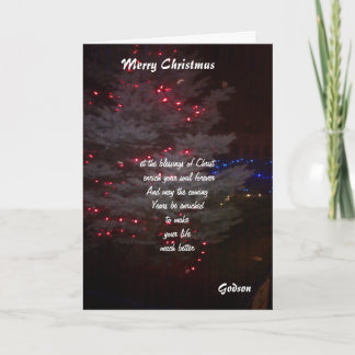 till mina gudonjulkort helgkort