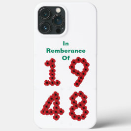 Till minne av 1948 iphone case