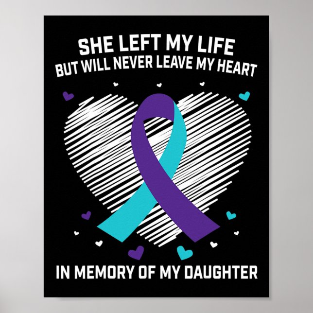 Till minne av älskad dotter - Medvetenhet om själv Poster (Framsidan)