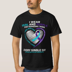 Till minne av att jag saknar Son Mamma Pappa själv T Shirt